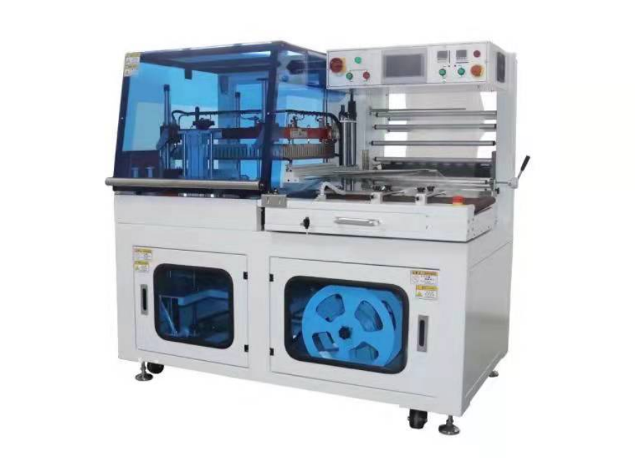 Cable Coiling+Tying+Labeling+Heat Shrink Film Wrapping Machine